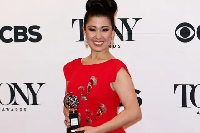 Ruthie Ann Miles after winning the Tony for best supporting actress in a musical in 2015